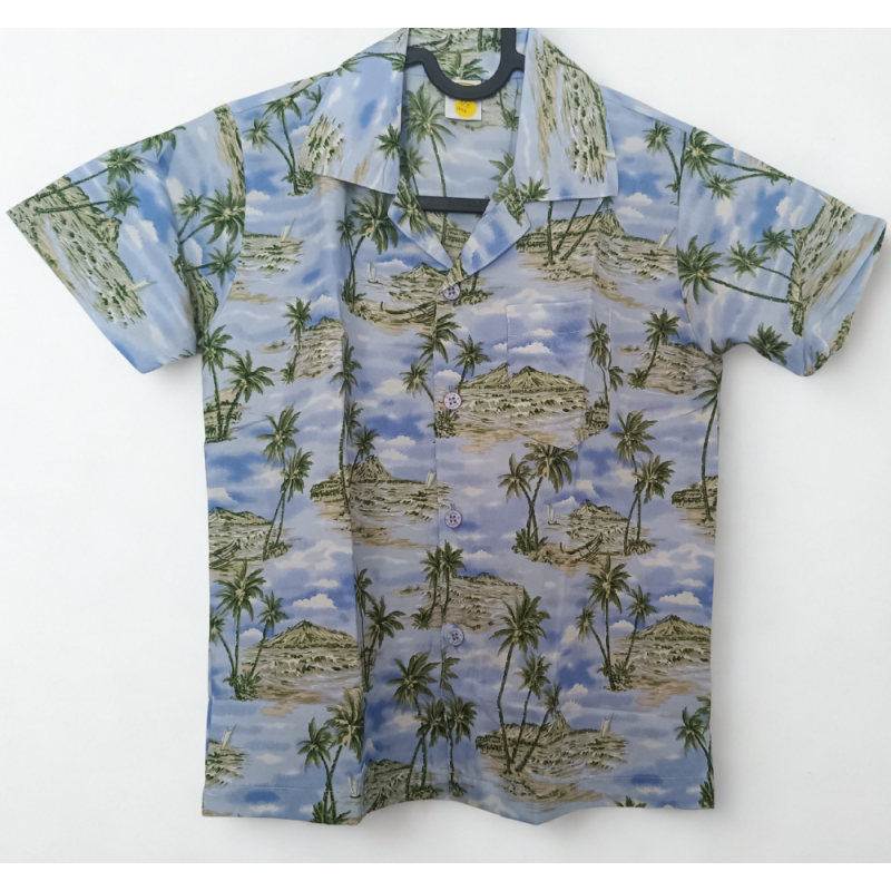 Ensemble Hawaïen bleu ciel