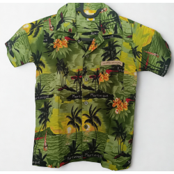 Ensemble Hawaïen kaki