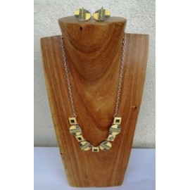 Parure Jaune/argent