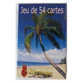 Jeu de 54 cartes Martinique