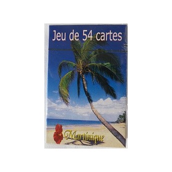 jeu de 54 cartes Martinique