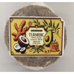 Savon curcuma, noix de coco, avocat