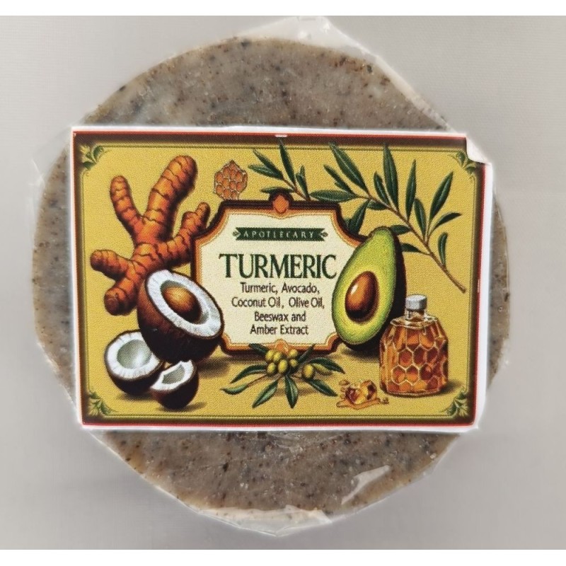 Savon curcuma, noix de coco, avocat