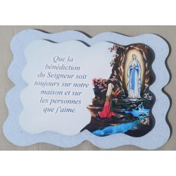 Cadre religieux en bois