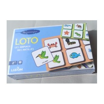 Loto des animaux des Antilles