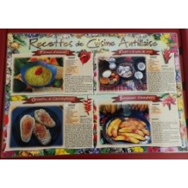 Set de table Martinique 2+ recettes