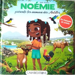 Noémie présente les animaux des Antilles