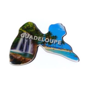 Magnet carte Guadeloupe 