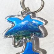 Porte-clé Palmier Martinique