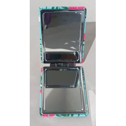Miroir poche tropical fleuri