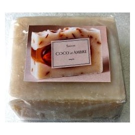Savon coco ambre