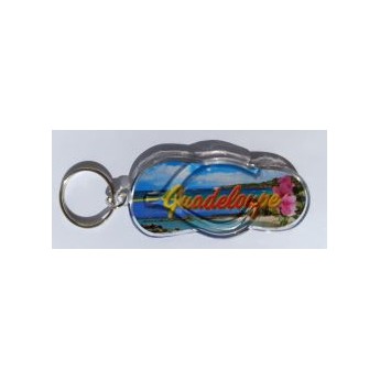  Porte clés Tong Guadeloupe