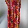 Robe hibiscus orange