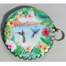 Porte-Monnaie rond Colibri Martinique
