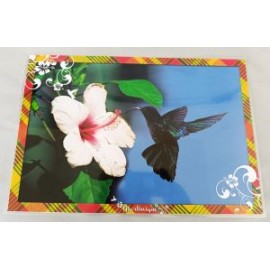 Set de table Martinique  colibri