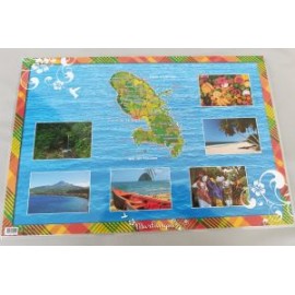 Set de table Martinique  carte