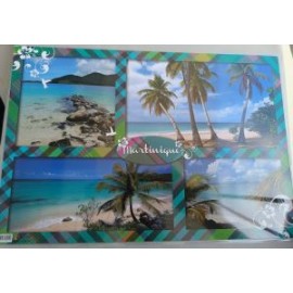 Set de table Martinique  carte