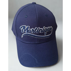 Casquette bleue Martinique