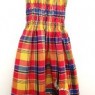 Robe Madras rouge
