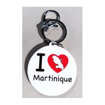  Porte clés I Love Martinique