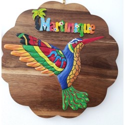 Plaque Colibri Martinique