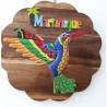 Plaque Colibri Martinique