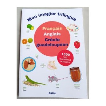Imagier Français Anglais Créole Guadeloupéen
