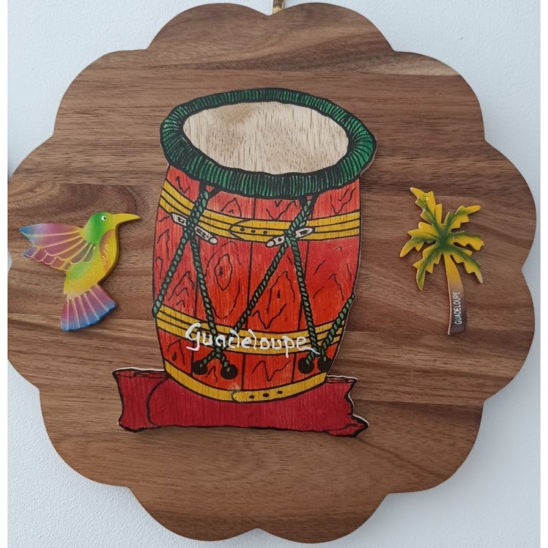 Plaque Gwoka Guadeloupe