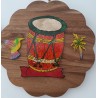 Plaque Gwoka Guadeloupe