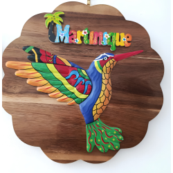 Décoration murale- Colibri Martinique