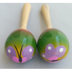 Maracas en bois