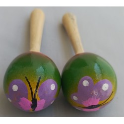 Maracas en bois