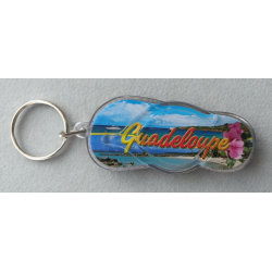 Porte- clés Tong Guadeloupe