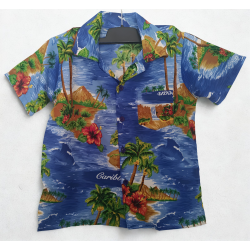 Ensemble Hawaïen bleu