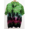 Chemise hawaïenne verte