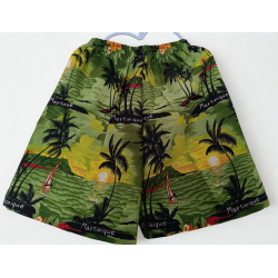 Ensemble Hawaïen kaki