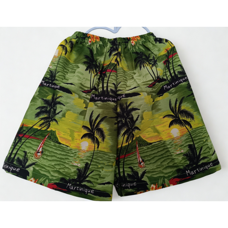 Ensemble Hawaïen kaki