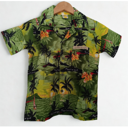 Ensemble Hawaïen kaki