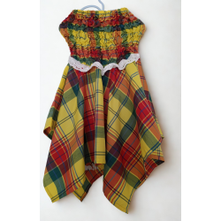 Robe  madras Martinique