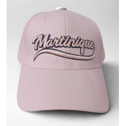 Casquette rose Martinique