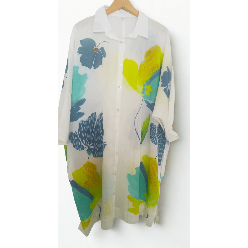Chemise femme imprimé floral