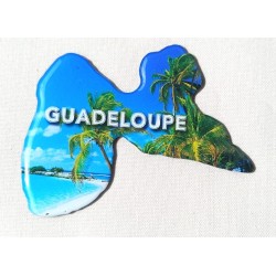 Magnet carte Guadeloupe