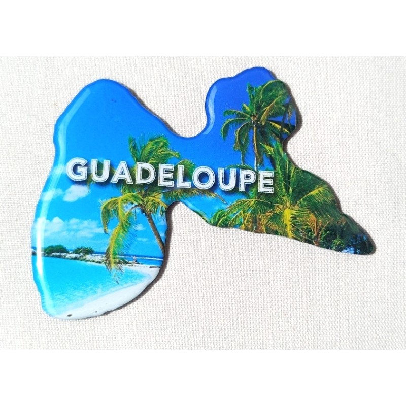 Magnet carte Guadeloupe