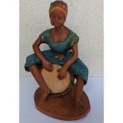 Santon Antillais Joueuse Bélé""