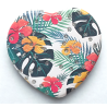 Miroir poche motifs floraux