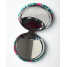 Miroir poche  fleurs hibiscus