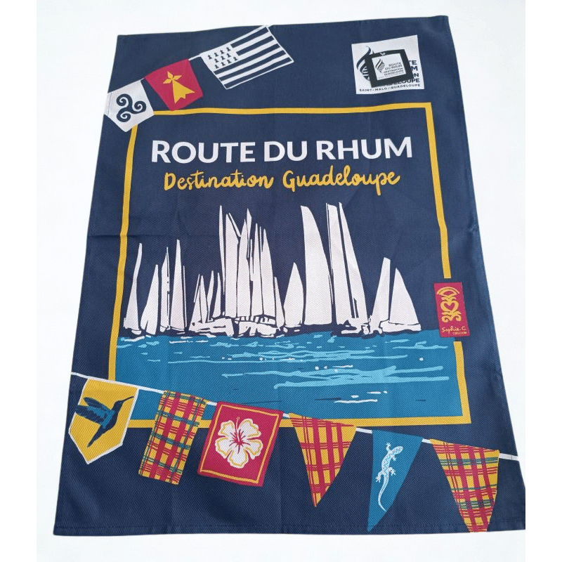 Torchon souvenir Route du Rhum