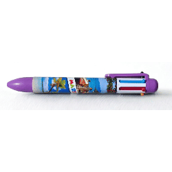Stylo bille 6 couleurs Martinique
