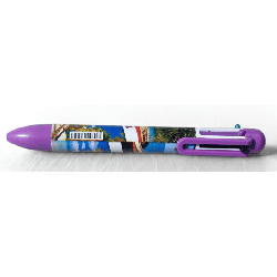 Stylo bille 6 couleurs Martinique