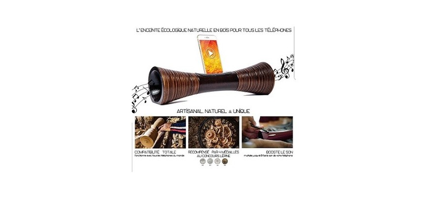 Enceinte et batterie pour portable